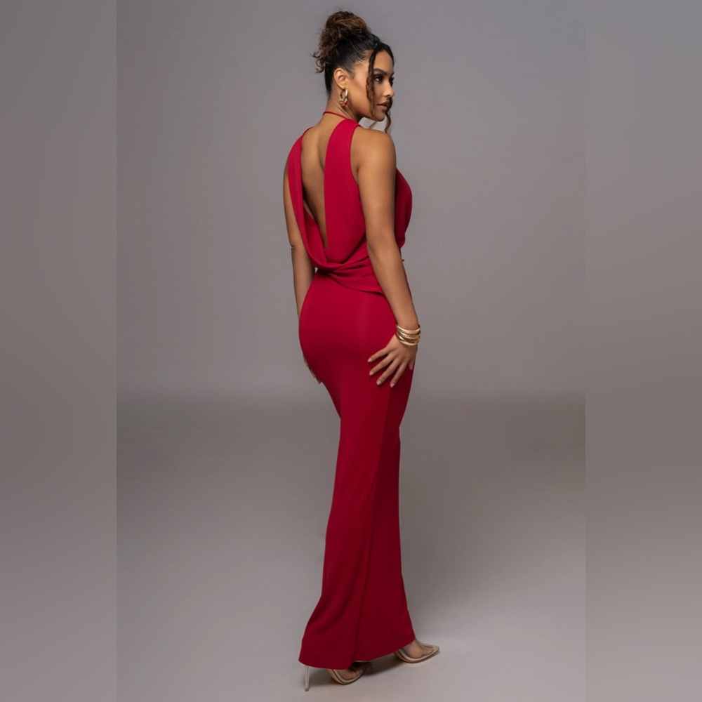 JLUXLABEL Red Maxi Dress